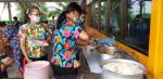 โครงการพัฒนาอาชีพกลุมเด็กและสตรี (การฝึกอบรมทำผ้าลายขอเนามัด